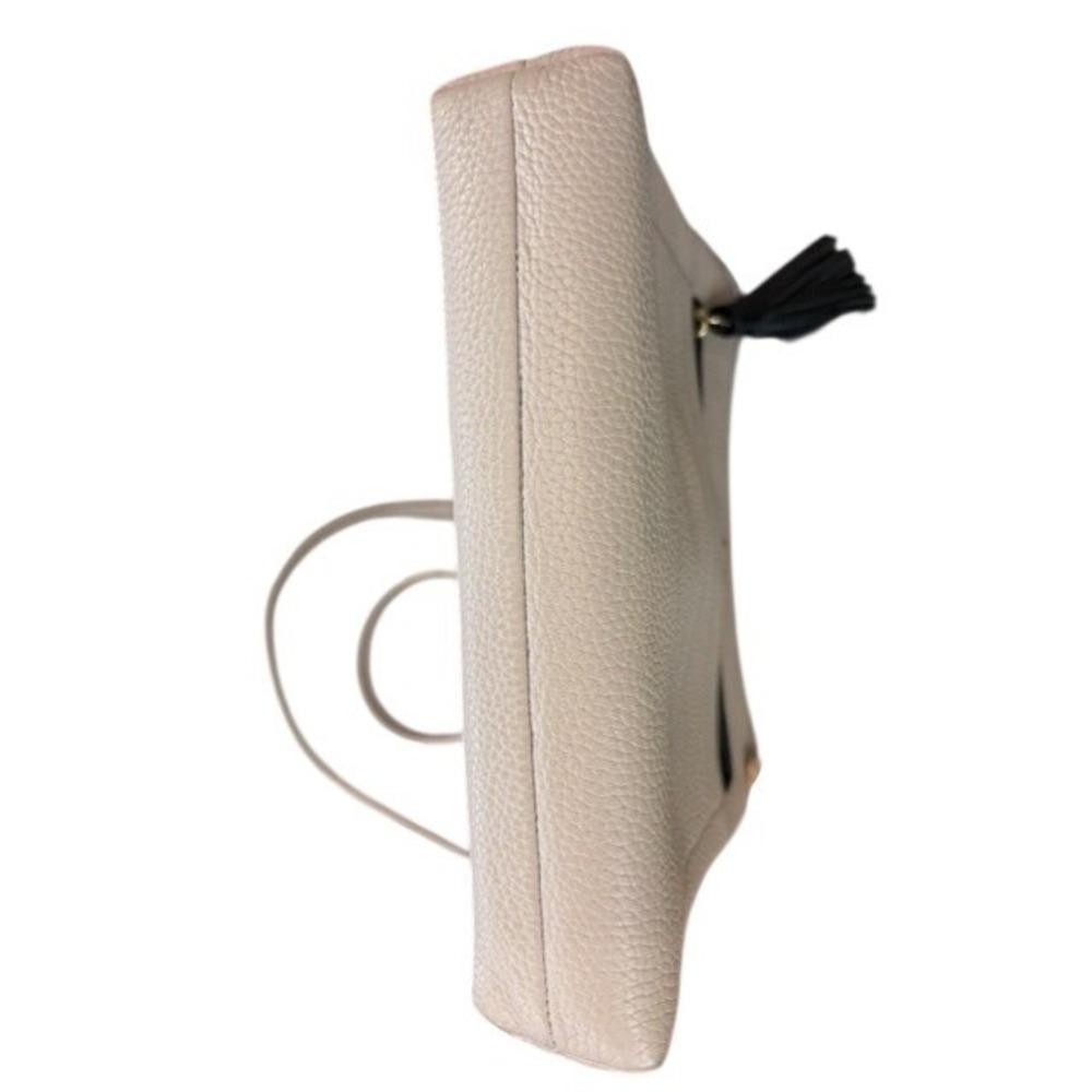 Kate Spade New York WKRU4073 Warm Taupe Pebbled Leather Crossbody Bag Tassel - Picture 4 of 9